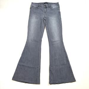 Level 99 | Slim Leg Flare Grey Jean Mid Rise Size 29